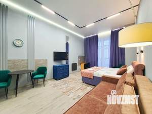 Студия квартира, посуточно, 45м2, 16/18 этаж