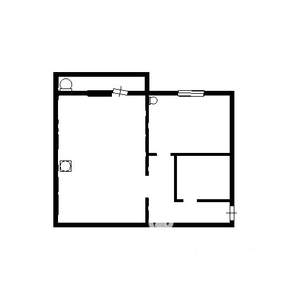 1-к квартира, на длительный срок, 31м2, 5/5 этаж