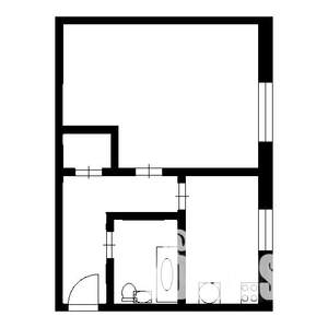 1-к квартира, на длительный срок, 30м2, 5/5 этаж