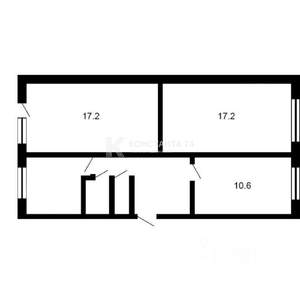 1-к квартира, на длительный срок, 45м2, 18/20 этаж