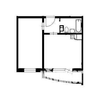 1-к квартира, на длительный срок, 41м2, 8/17 этаж