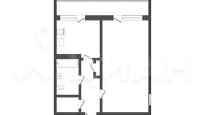1-к квартира, на длительный срок, 35м2, 5/5 этаж