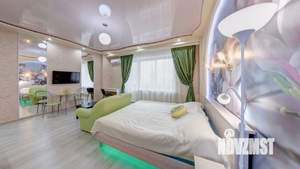 Студия квартира, посуточно, 43м2, 9/18 этаж
