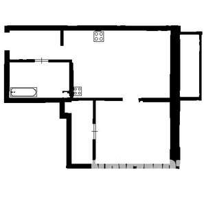 1-к квартира, на длительный срок, 54м2, 3/18 этаж