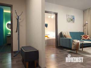 2-к квартира, посуточно, 43м2, 1/1 этаж