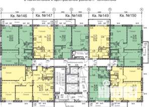 2-к квартира, вторичка, 52м2, 21/26 этаж