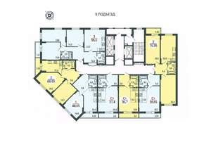 1-к квартира, вторичка, 48м2, 2/25 этаж