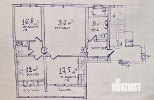3-к квартира, вторичка, 97м2, 8/10 этаж