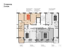 3-к квартира, вторичка, 85м2, 2/10 этаж