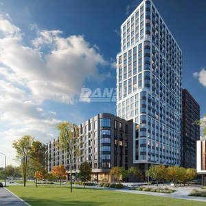 2-к квартира, вторичка, 55м2, 6/23 этаж