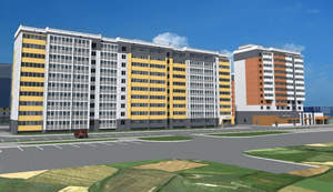 3-к квартира, сданный дом, 85м2, 16/18 этаж