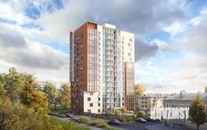 2-к квартира, строящийся дом, 57м2, 7/15 этаж