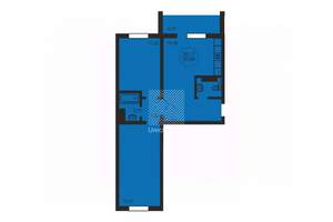 2-к квартира, вторичка, 54м2, 2/10 этаж