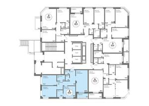 3-к квартира, строящийся дом, 91м2, 1/22 этаж