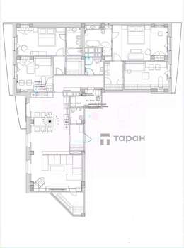 5-к квартира, вторичка, 210м2, 12/16 этаж