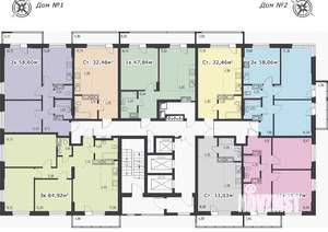 Студия квартира, вторичка, 33м2, 22/25 этаж