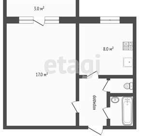 1-к квартира, вторичка, 34м2, 3/9 этаж