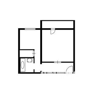 1-к квартира, вторичка, 40м2, 2/10 этаж