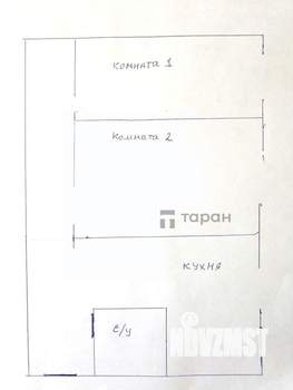 2-к квартира, вторичка, 43м2, 2/5 этаж