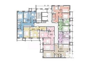 2-к квартира, вторичка, 71м2, 2/13 этаж