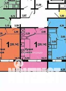 Студия квартира, вторичка, 25м2, 3/17 этаж