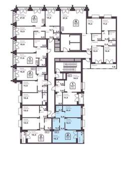 2-к квартира, вторичка, 59м2, 5/8 этаж
