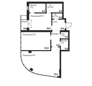 2-к квартира, вторичка, 109м2, 5/29 этаж