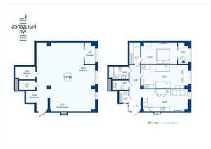 1-к квартира, вторичка, 81м2, 3/23 этаж