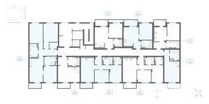 2-к квартира, вторичка, 58м2, 8/18 этаж