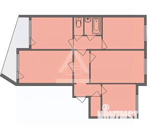 4-к квартира, вторичка, 83м2, 7/10 этаж