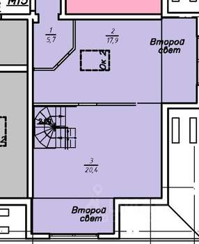 6-к квартира, вторичка, 106м2, 5/5 этаж