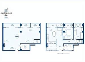 1-к квартира, вторичка, 85м2, 4/23 этаж