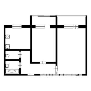 2-к квартира, вторичка, 48м2, 6/9 этаж