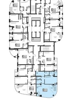 3-к квартира, вторичка, 231м2, 26/29 этаж
