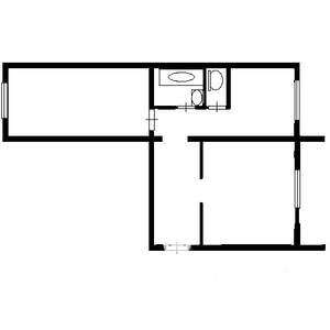 2-к квартира, вторичка, 57м2, 10/10 этаж