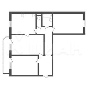 3-к квартира, вторичка, 94м2, 10/11 этаж