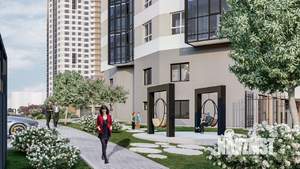 1-к квартира, вторичка, 66м2, 17/24 этаж