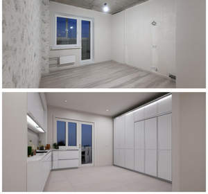 1-к квартира, вторичка, 44м2, 9/22 этаж