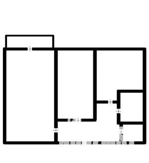 2-к квартира, вторичка, 46м2, 4/5 этаж