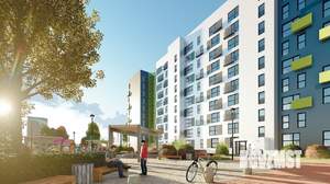 3-к квартира, строящийся дом, 57м2, 6/10 этаж