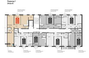 3-к квартира, вторичка, 86м2, 8/10 этаж