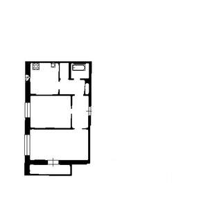 2-к квартира, вторичка, 50м2, 6/9 этаж