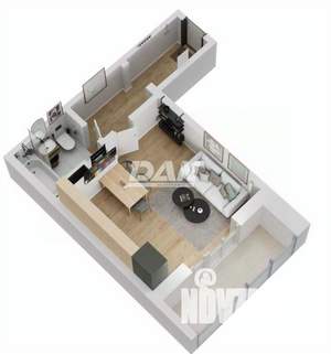 Студия квартира, вторичка, 27м2, 7/10 этаж