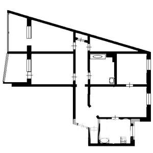 4-к квартира, вторичка, 84м2, 8/9 этаж
