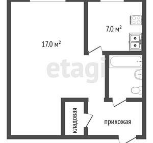 1-к квартира, вторичка, 31м2, 2/5 этаж