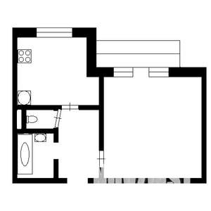 1-к квартира, вторичка, 36м2, 5/5 этаж