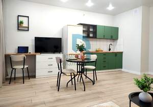 Студия квартира, вторичка, 41м2, 6/19 этаж