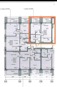 2-к квартира, вторичка, 45м2, 6/6 этаж
