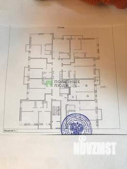 2-к квартира, вторичка, 52м2, 15/16 этаж