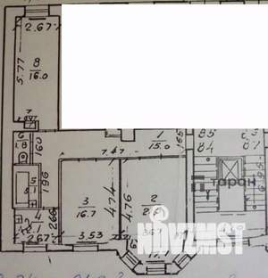3-к квартира, вторичка, 82м2, 6/7 этаж